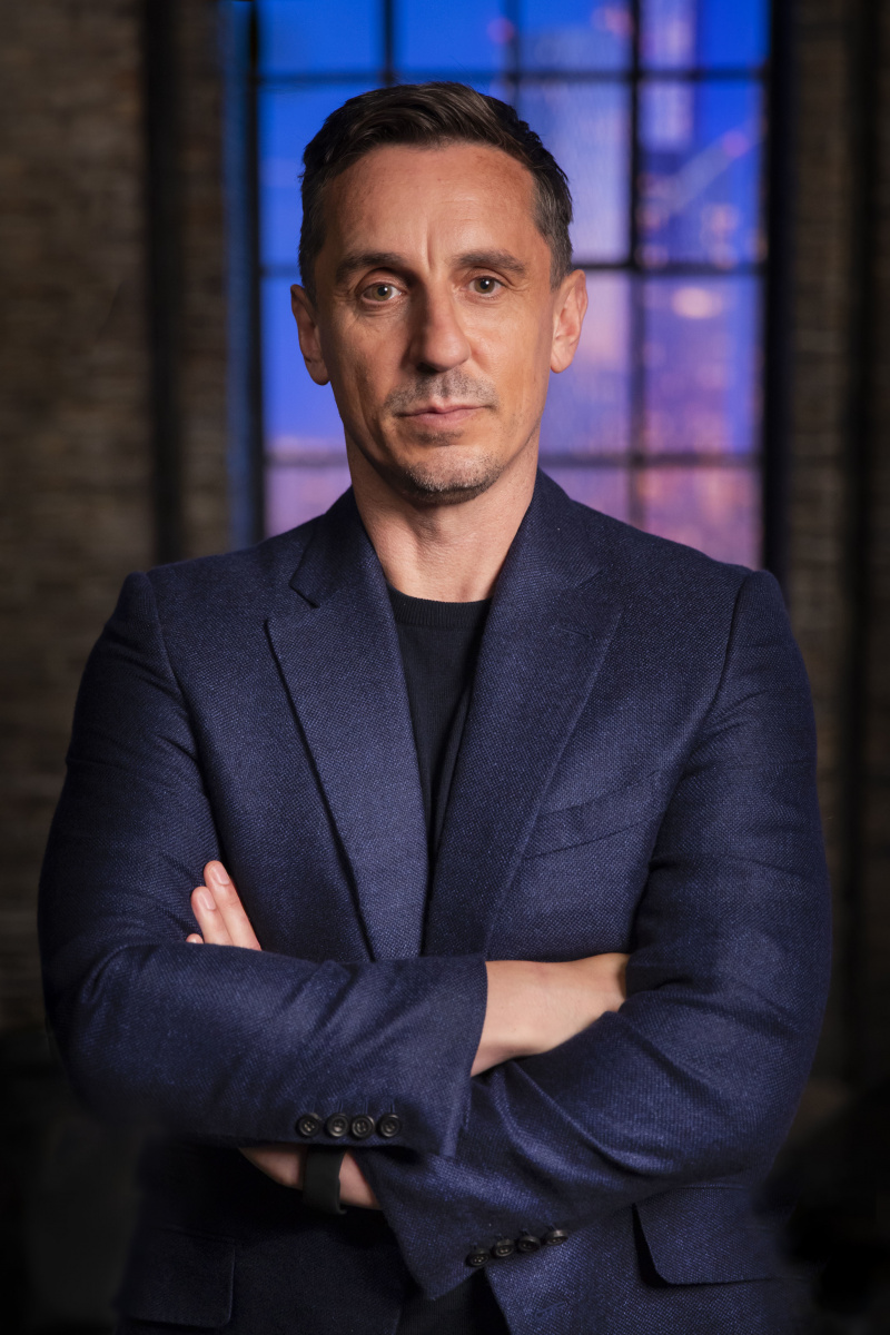   Gary Neville filmis Dragons Den