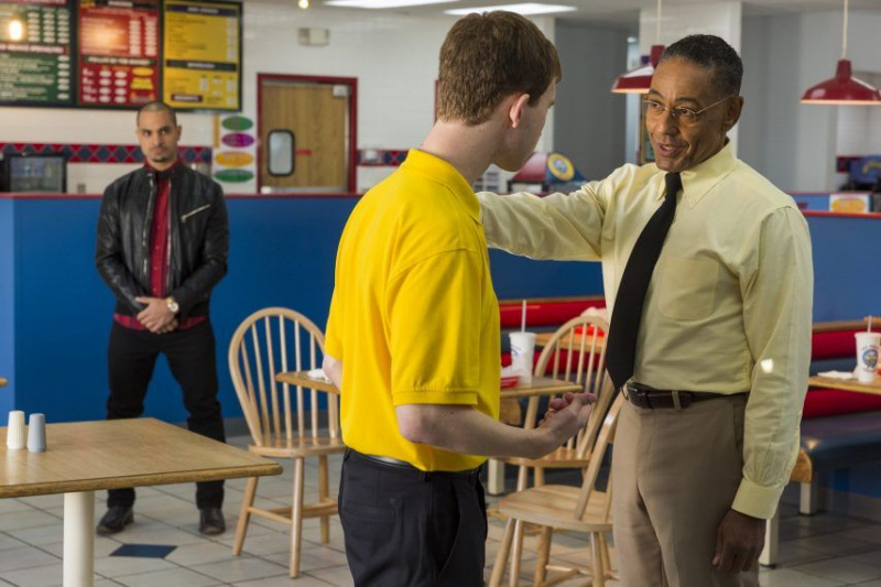Michael Mando as Nacho Varga, Giancarlo Esposito as Gustavo 