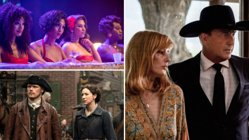Emmy zeigt snubbed Yellowstone Pose Outlander
