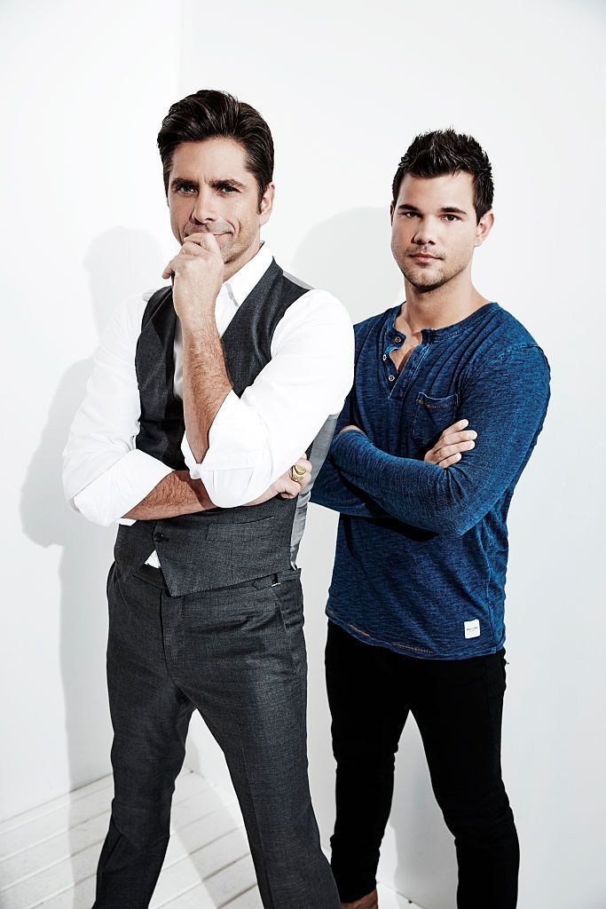 John Stamos und Taylor Lautner