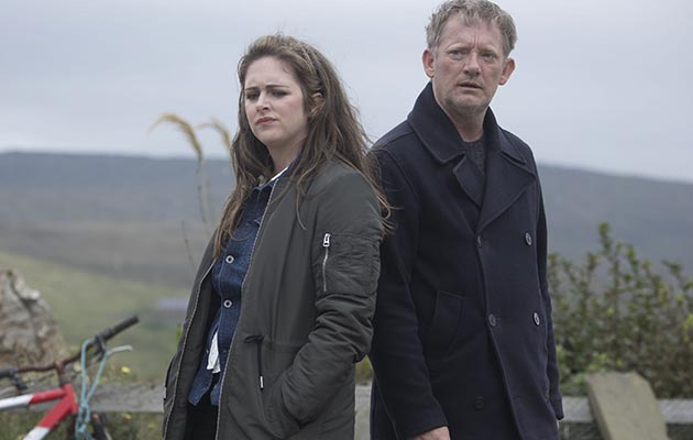   Alison O'Donnell and Douglas Henshall in Shetland