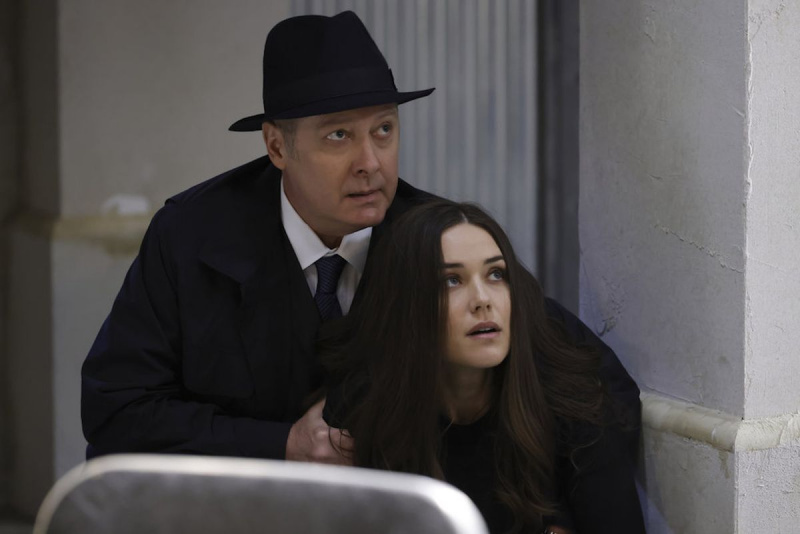 James Spader Megan Boone The Blacklist Stagione 8 Episodio 21 Red Liz