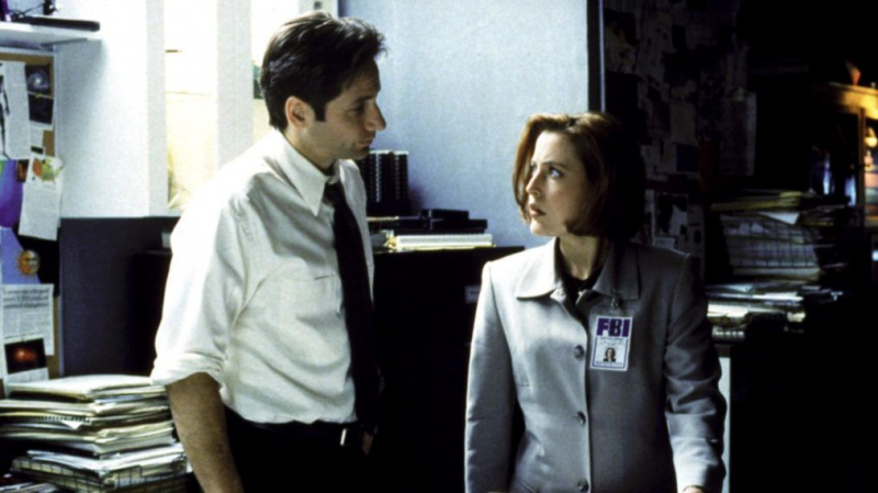 Akte X Mulder Scully David Duchovny Gillian Anderson
