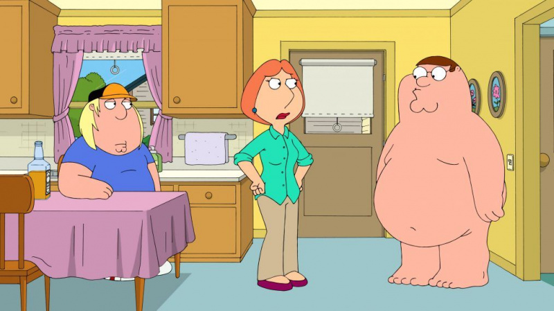FAMILY GUY: Chris becomes a star baseball pitcher and Peter bets on his games. Meanwhile, Stewie, Brian and Frank Sinatra Jr. (guest voicing as himself) open an Italian restaurant in the ÒBookie of the YearÓ episode of FAMILY GUY airing Sunday, Oct. 2 (9:00-9:30 PM ET/PT) on FOX. FAMILY GUY ª and  2016 TCFFC ALL RIGHTS RESERVED. CR: FOX