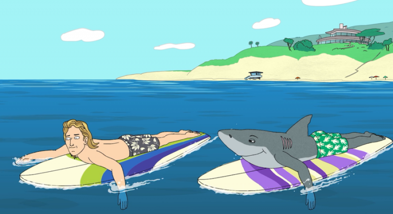 BoJack-203-Shark-Surfer