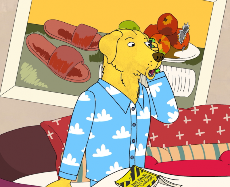 BoJack-210-Cliff-Notes-Chicken-Damage