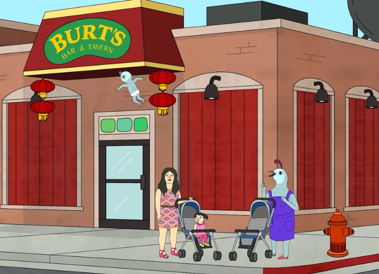BoJack-212-Pigeon-Fly