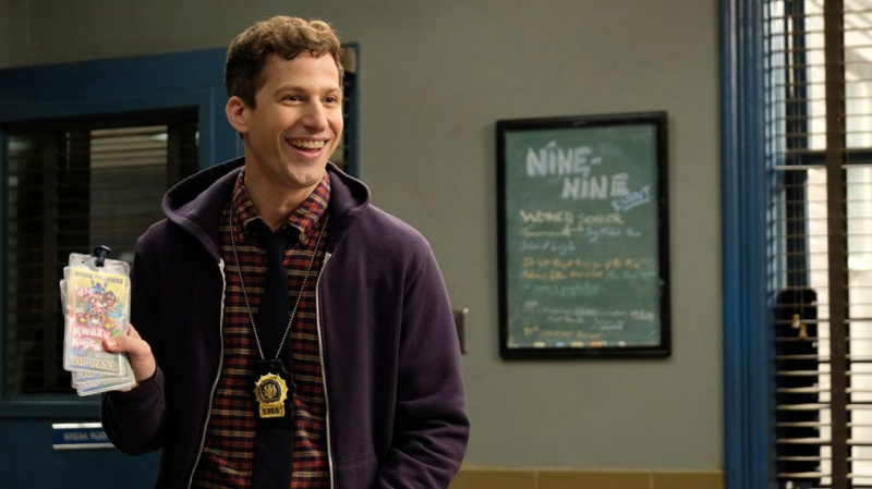 Brooklyn Dziewięć Dziewięć Andy Samberg Jake