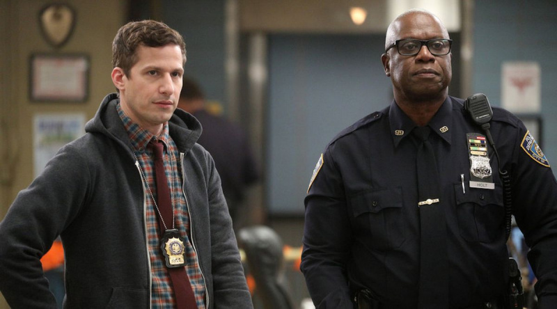 Andy Samberg Andre Braugher Brooklyn Dziewięć Dziewięć Sezon 7 Jake Holt