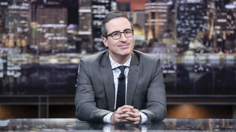 Commedia TV comfort la scorsa settimana stasera con John Oliver