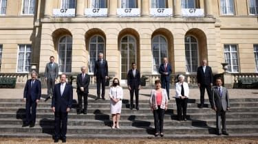 Miniștrii de finanțe G7 s-au întâlnit la Lancaster House din Londra