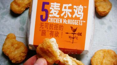 McDonald's: kylling fra menuen i Asien, da salget fortsætter