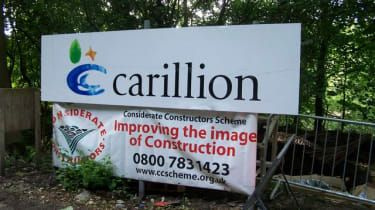 Carillion се нуждае от парични инжекции от £500 милиона, за да оцелее