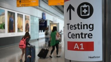 Center za testiranje Covid-19 na terminalu 5 Heathrow