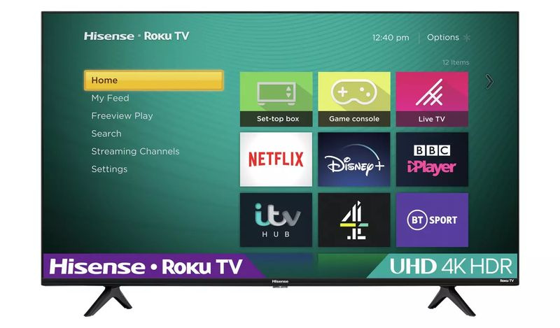 Τηλεόραση Roku Hisense R50A7200GTUK