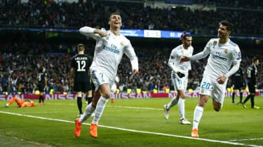 Cristiano Ronaldo Real Madrid 3 PSG 1 Liga majstrov