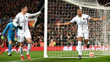 Liga Campionilor: Kylian Mbappe și PSG îi dau lui Man Utd o lecție de fotbal