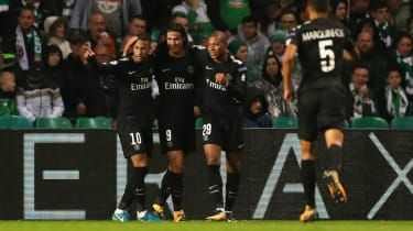 Liga mistrů: Celtic se pokořil, když PSG v Glasgow skóroval pětkrát