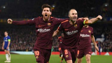 Video: Hviezda Barcelony Lionel Messi trestá chybu Chelsea