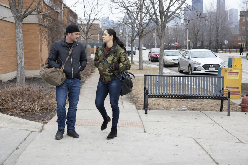 Stellaride Chicago Fire sesong 8 Severide Stella