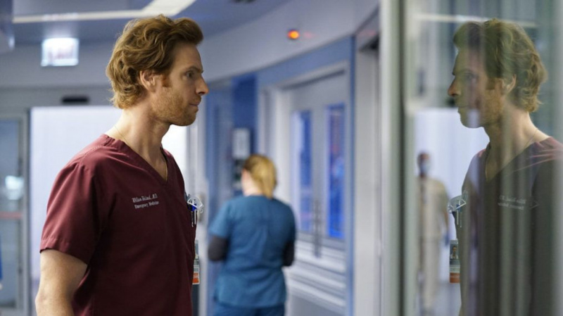 Nick Gehlfuss Chicago Med sesong 6 Premiere Will Halstead