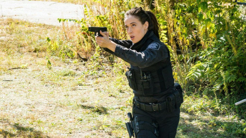 Marina Squerciati Chicago PD Säsong 8 Premiär Kim Burgess