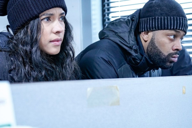 Lisseth Chavez LaRoyce Hawkins Chicago PD sesong 7 Rojas Atwater