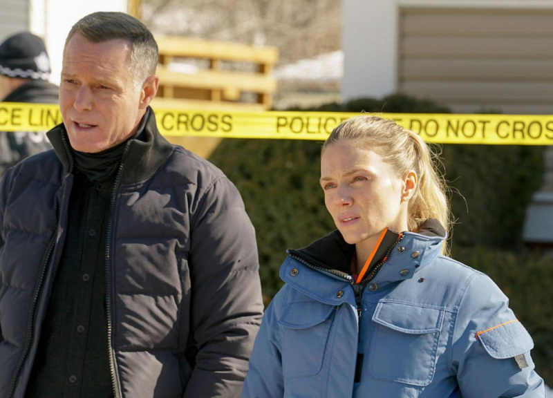 Hank Voight Hailey Upton Chicago PD Saison 8 Épisode 11