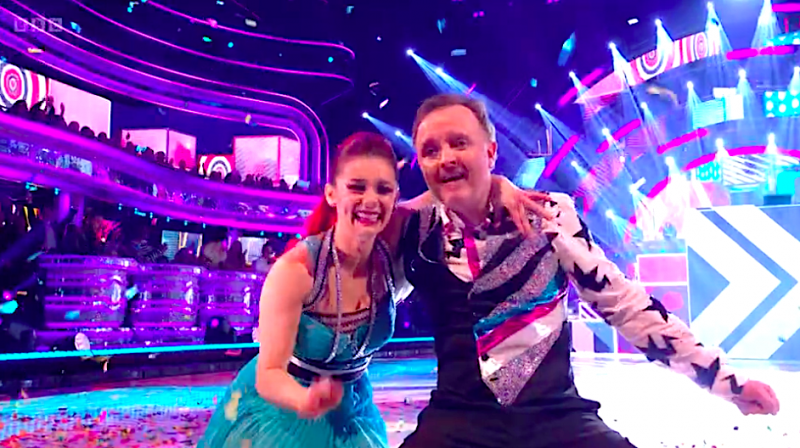   Chris en Dianne in de Strictly finale