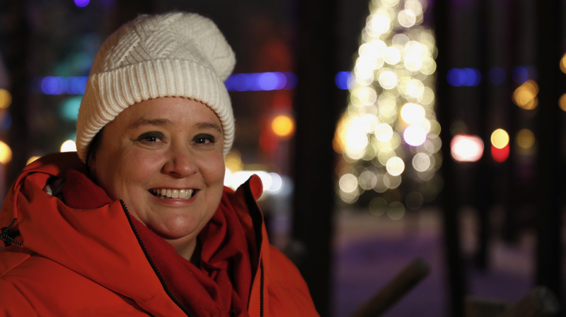  Там's chills and thrills in Lapland for Susan Calman.