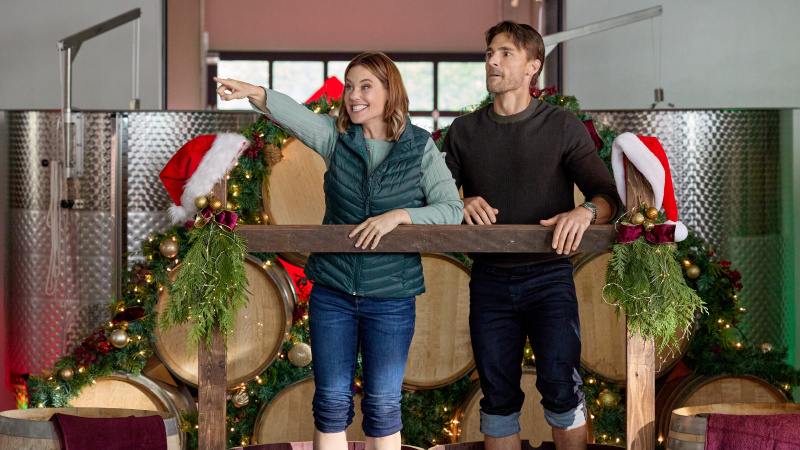 Ashley Williams, Andrew Walker στο Jingle Bell Run
