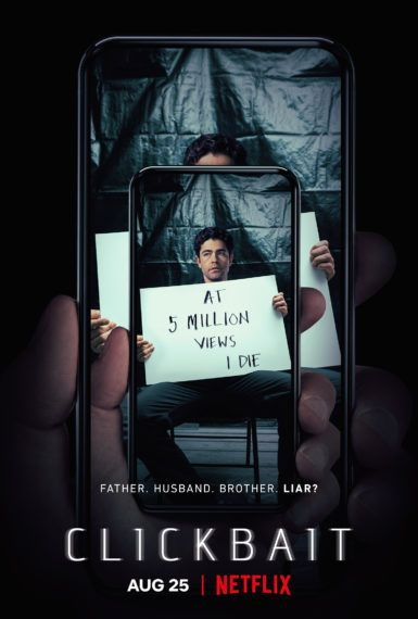 Cartel de Clickbait Adrian Grenier Netflix
