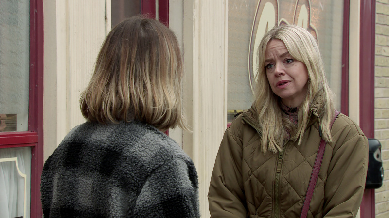   Toyah's worried about Abi