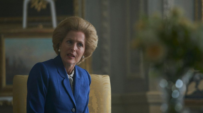 Gillian Anderson Kronan Margaret Thatcher