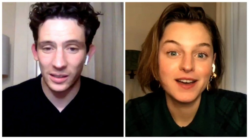 'The Crown': Josh O'Connor et Emma Corrin sur le fait d'être Charles et Diana (VIDEO)