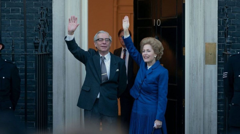 Kronis: Džiliana Andersone debitē kā Mārgareta Tečere (FOTOGRĀFIJAS)