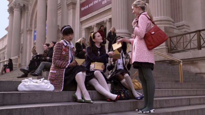 Gossip Girl Blair Waldorf Leighton Meester Pilot Taylor Momsen