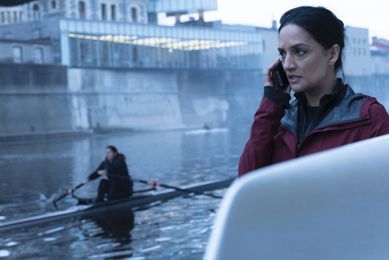 Archie Panjabi Avreise Kendra Malley