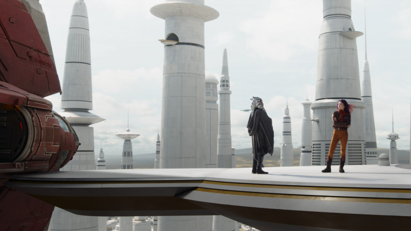   Ahsoka ve Sabine, Ahsoka 1. bölümde Lothal'da duruyor