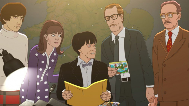 'Doctor Who's Animated' The Faceless Ones' ist eine gruselige 60er-Jahre-Geschichte