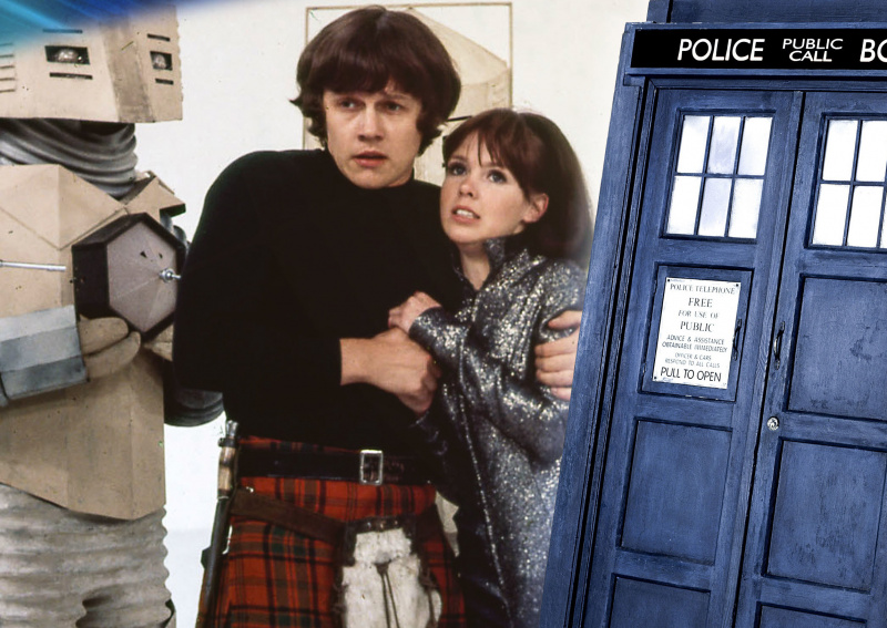   Jamie Zoe Doctor Who Frazer Hines Wendy Padbury