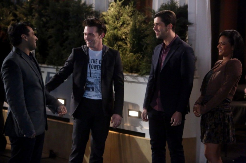 Grandfathered, Ravi Patel, guest star Drake Bell, Josh Peck and Christina Milian