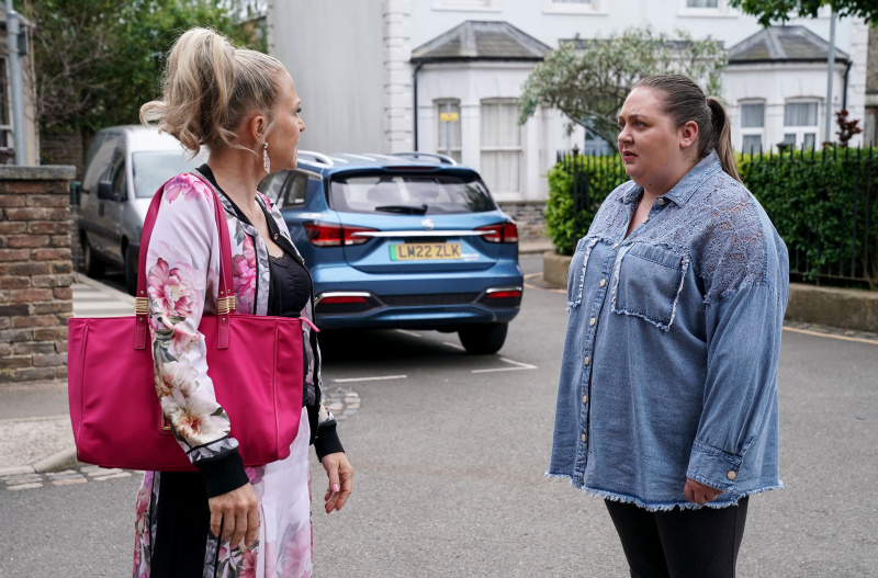  Linda Carter se confruntă cu Bernie Taylor în Albert Square