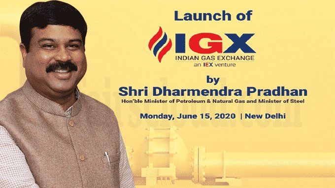 IGX, doğal gaz ticaretine başlamak için Pazartesi günü Petrol Bakanı Dharmendra Pradhan tarafından başlatılacak