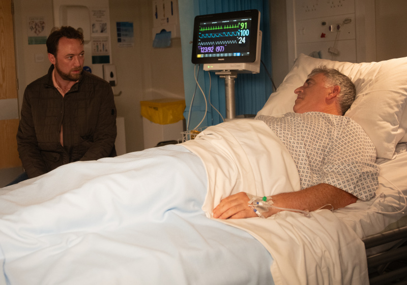  Emmerdale spoiler, Liam Cavanagh, Bob Hope