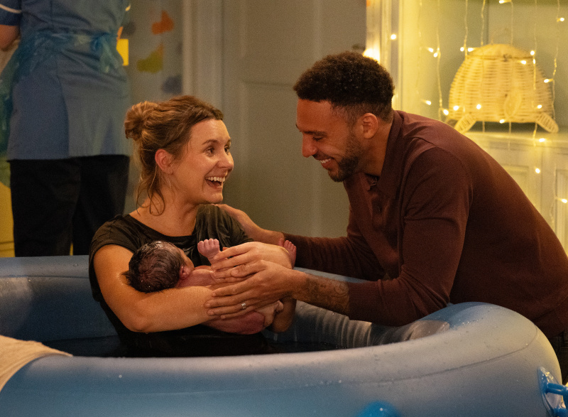 Emmerdale-spoilere: Babyglede for Dawn og Billy!