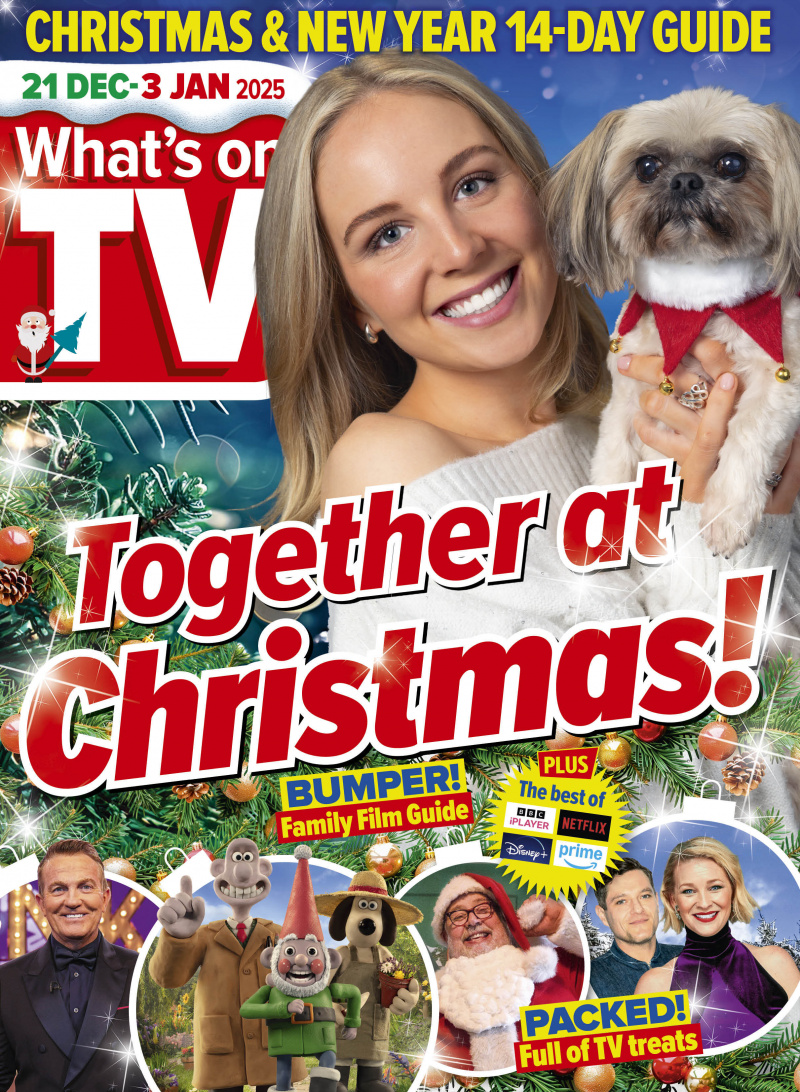   какво's On TV Christmas cover 2024
