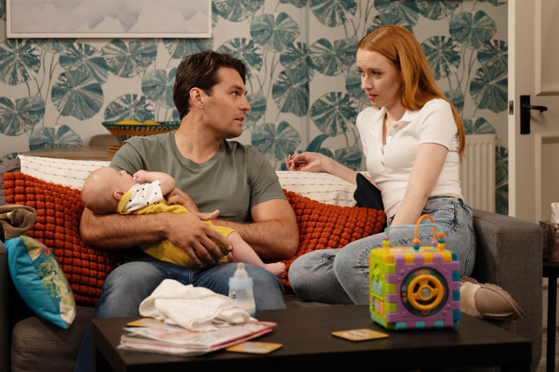 Emmerdale-Fans sind verblüfft, als Baby Reuben verschwindet