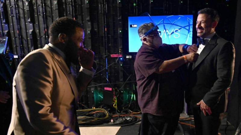 Emmys 2020 aizkulisēs Entonijs Andersons Džimijs Kimmels