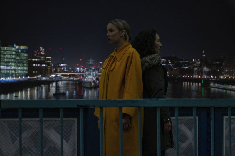 Jodie Comer Sandra Oh Killing Eve Staffel 3 Finale Bridge Villanelle Eve